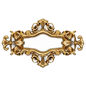 Gold Frame Png Opc PNG image