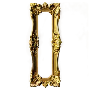 Gold Frame Png Wrr PNG image