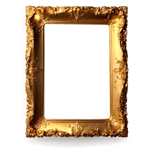Gold Frame With Glass Png Rjr97 PNG image