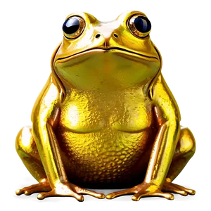 Gold Frog Clipart PNG Bfj21 PNG