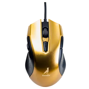 Gold Gaming Mouse PNG Blm