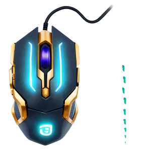 Gold Gaming Mouse PNG Wbj67 PNG