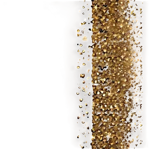 Gold Glitter Abstract PNG 05232024