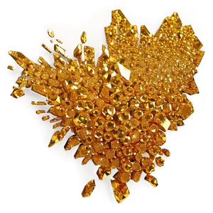 Gold Glitter Abstract PNG 71