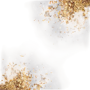 Gold Glitter Blast PNG Kay34