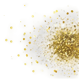 Gold Glitter Bokeh PNG Dfh PNG