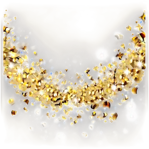 Gold Glitter Bokeh PNG Ekq76 PNG