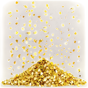 Gold Glitter Confetti Png Nqc62 PNG image