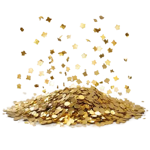 Gold Glitter Confetti Png Tlp PNG image