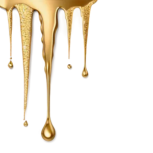 Gold Glitter Drip For Backgrounds PNG 06282024 PNG