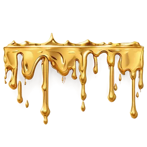 Gold Glitter Drip For Decoration PNG Eyb74 PNG