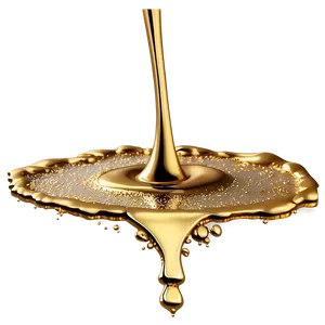 Gold Glitter Drip For Design PNG Yxm PNG
