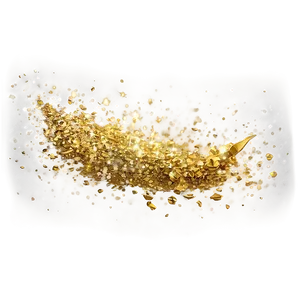 Gold Glitter Dust Png 60 PNG image