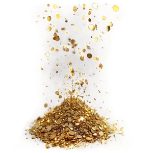 Gold Glitter Dust Png Msw50 PNG image