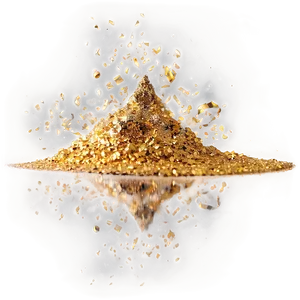 Gold Glitter Dust PNG Xke