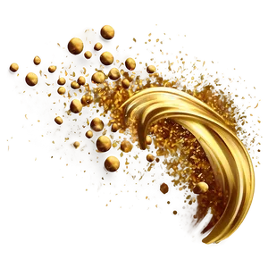 Gold Glitter Effect Png 06262024 PNG image