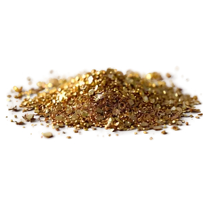 Gold Glitter Effect PNG 71