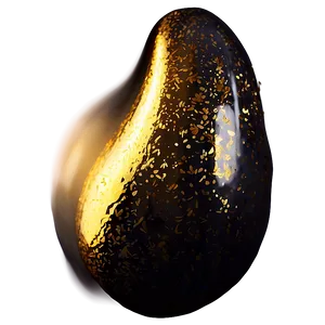 Gold Glitter Fog PNG 4