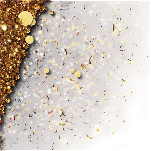 Gold Glitter Galaxy PNG 05232024