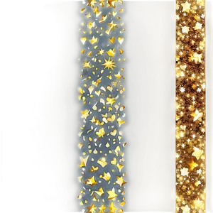 Gold Glitter Galaxy PNG Iup97