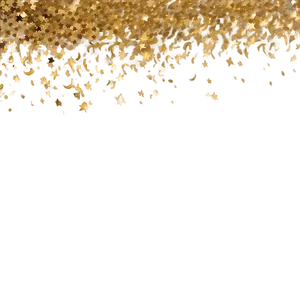 Gold Glitter Sphere PNG 05232024