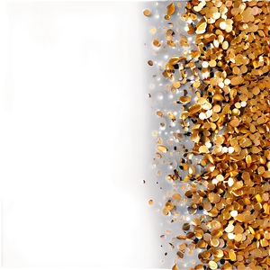 Gold Glitter Texture PNG 31