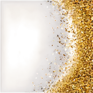 Gold Glitter Texture PNG Ibx
