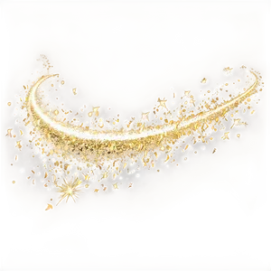 Gold Glitter Trail Png Whk PNG image