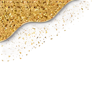 Gold Glitter Wave Png Tmu PNG image