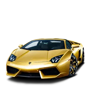 Gold Lamborghini PNG Sri PNG