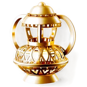 Gold Lantern PNG 05242024