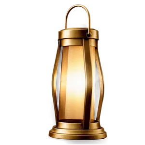 Gold Lantern PNG Wgs3