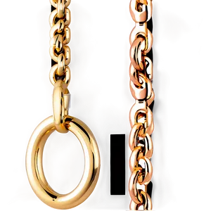 Gold Link Chain PNG Fpc