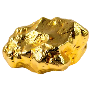 Gold Nugget C PNG image