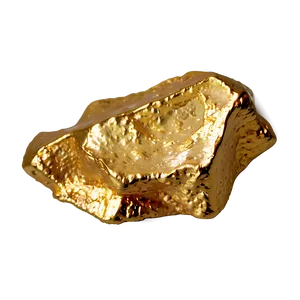 Gold Nugget Chunk PNG Uda