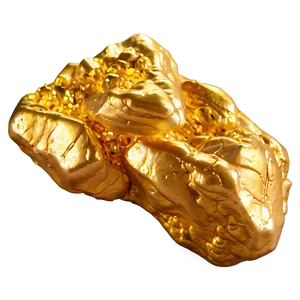 Gold Nugget Element PNG Agn