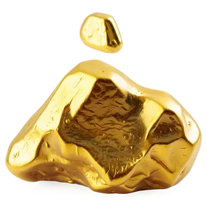 Gold Nugget Jewel PNG 27