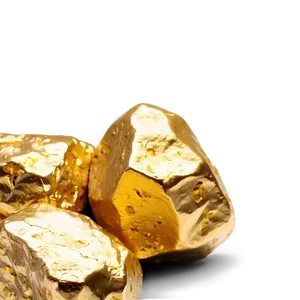 Gold Nugget Rocks Png 05242024 PNG image