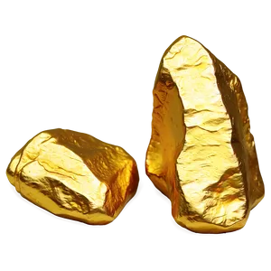 Gold Nugget Rocks Png 05242024 PNG image