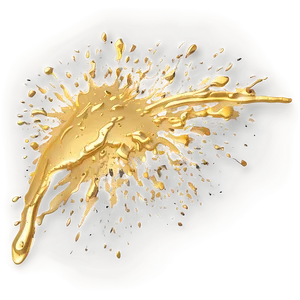 Gold Paint Splatter Png 05042024 PNG image