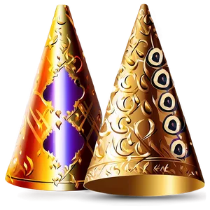 Gold Party Hat Png 05042024 PNG image