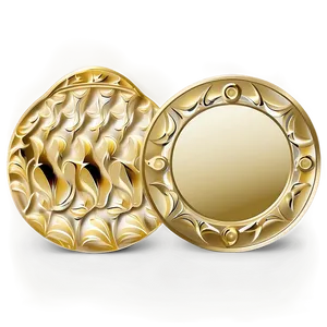 Gold Plate Collection PNG 06262024 PNG