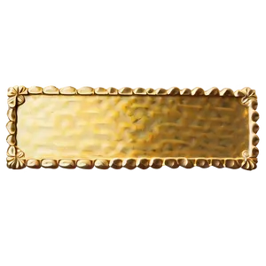Gold Plate Craft PNG 52 PNG