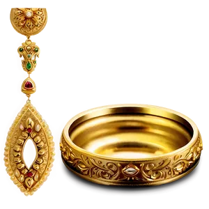 Gold Plate Craft PNG Dbs98 PNG