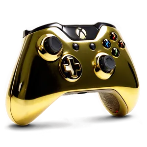 Gold Plated Xbox Controller Png Rtv20 PNG image