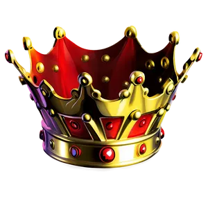 Gold Prince Crown Design Png 06282024 PNG image