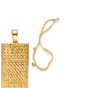 Gold Rectangle For Branding PNG Huk13