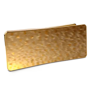 Gold Rectangle For Business Card PNG 3