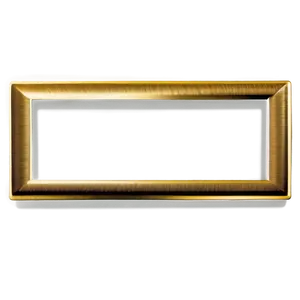 Gold Rectangle For Business Card PNG Mgd PNG