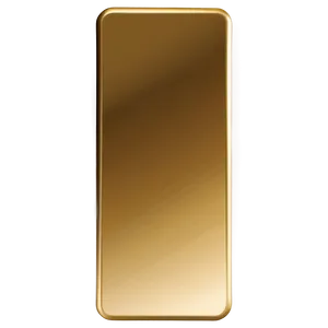 Gold Rectangle For Business Card PNG Wpf PNG